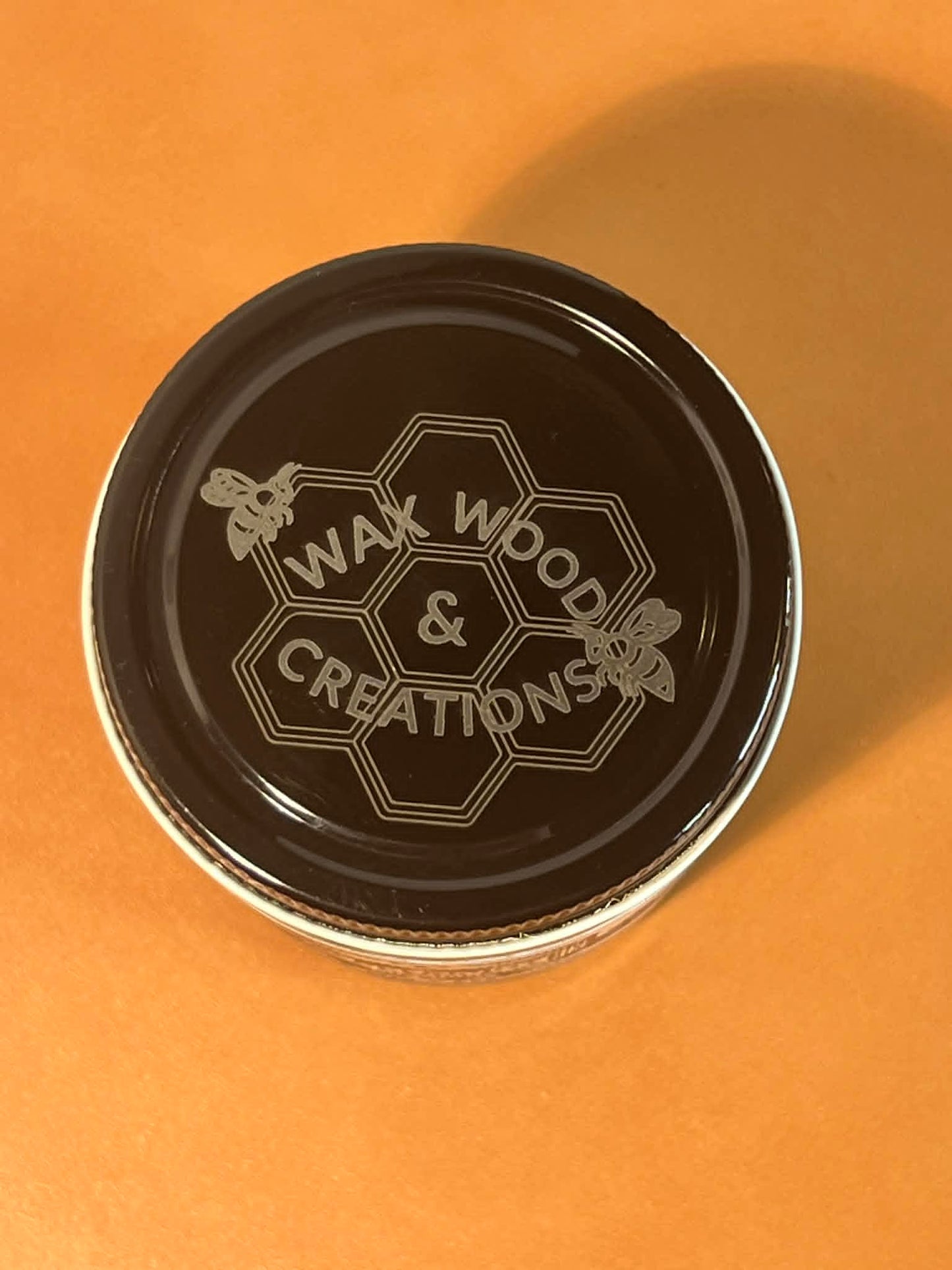 Peppermint Candle Soy Wax 8oz