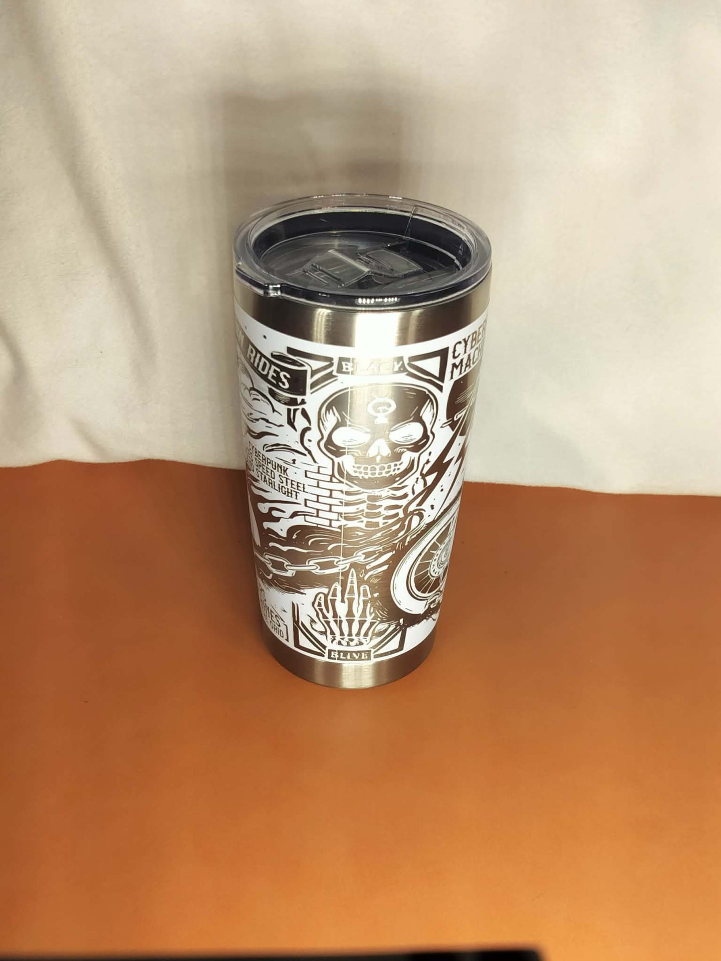 Cyberpunk Rider 20 oz Tumbler