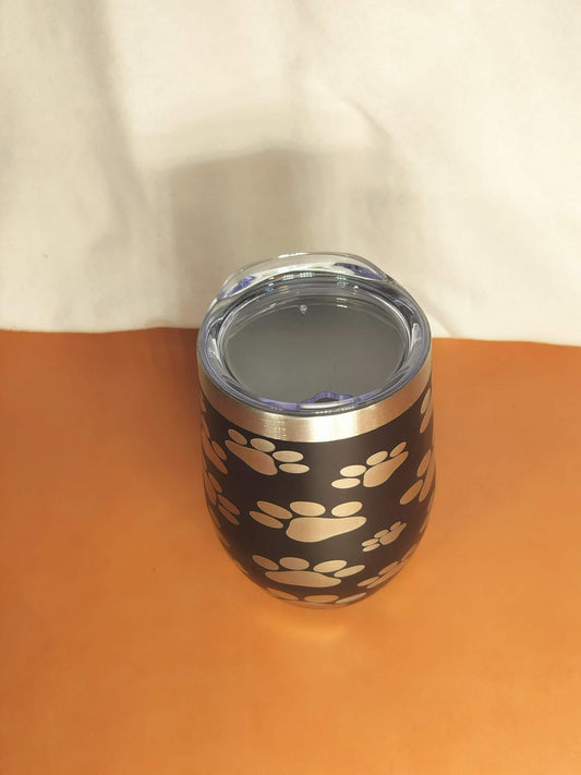 Doggy Paws 12 oz Tumbler