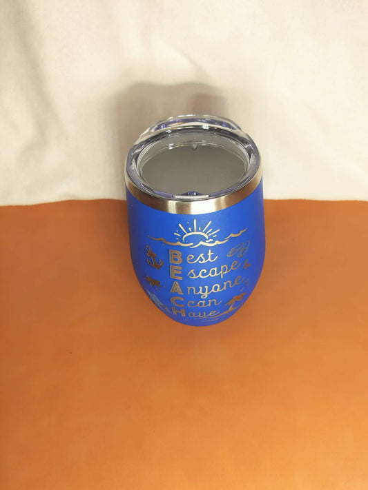 B.E.A.C.H 12 oz Tumbler