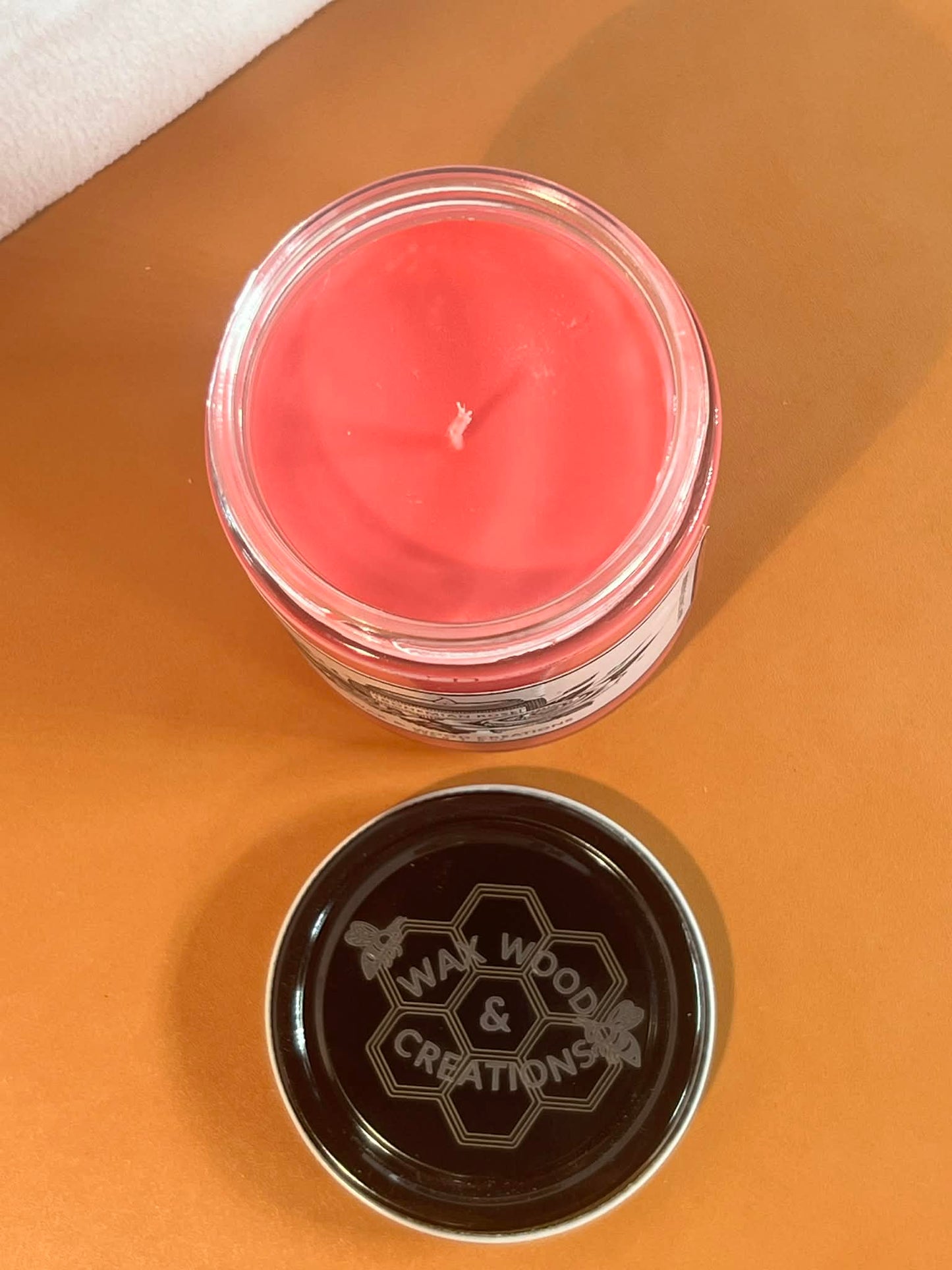 Bohemian Rose Candle Soy Wax 8 oz