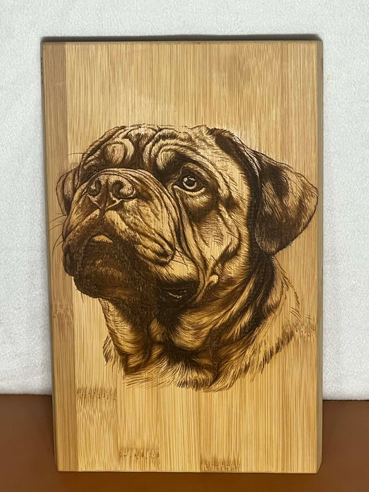 Dog Engraved Cutting Board