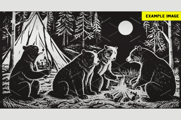Bears Camping 20 oz Tumbler