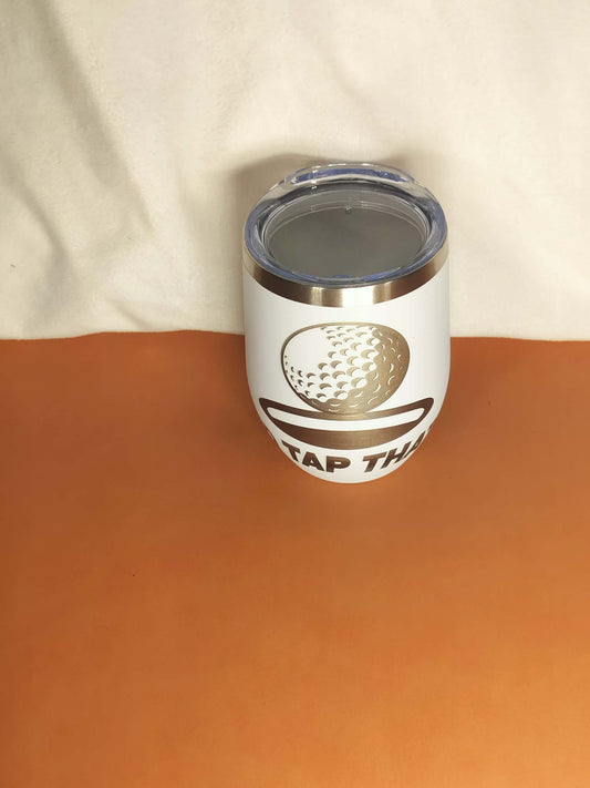 Golfing Tap 12 oz Tumbler