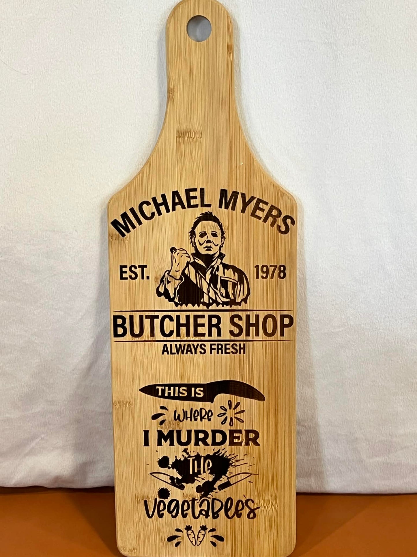 Michael Myers Cutting Board